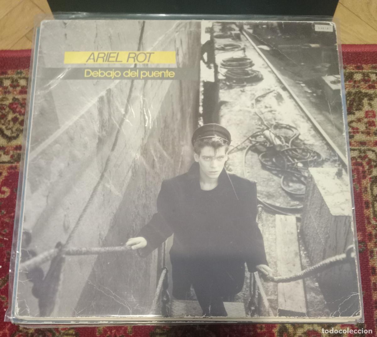 Discos de vinilo: Ariel Rot &ndash; Debajo Del Puente Lp Espa&ntilde;a 1984