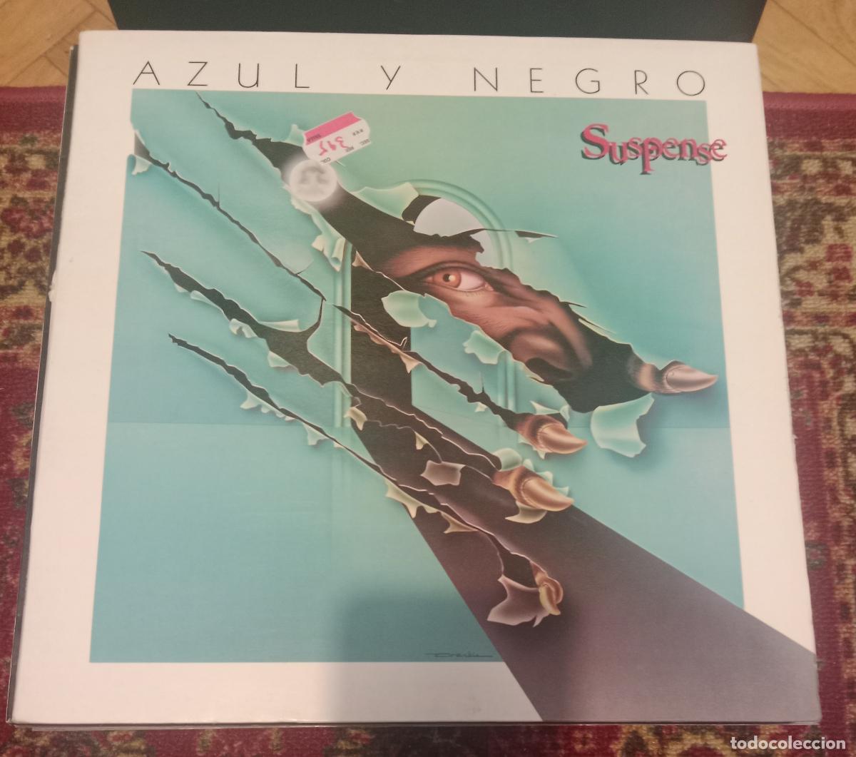 Discos de vinilo: Azul Y Negro &ndash; Suspense Lp Espa&ntilde;a 1984