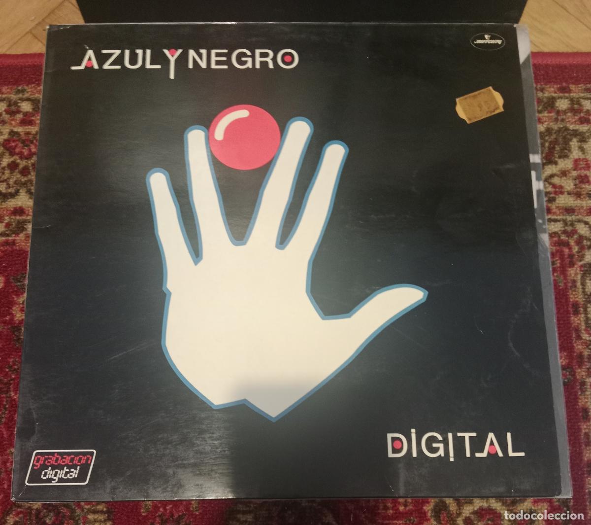 Discos de vinilo: Azul Y Negro &ndash; Digital Lp Espa&ntilde;a 1983