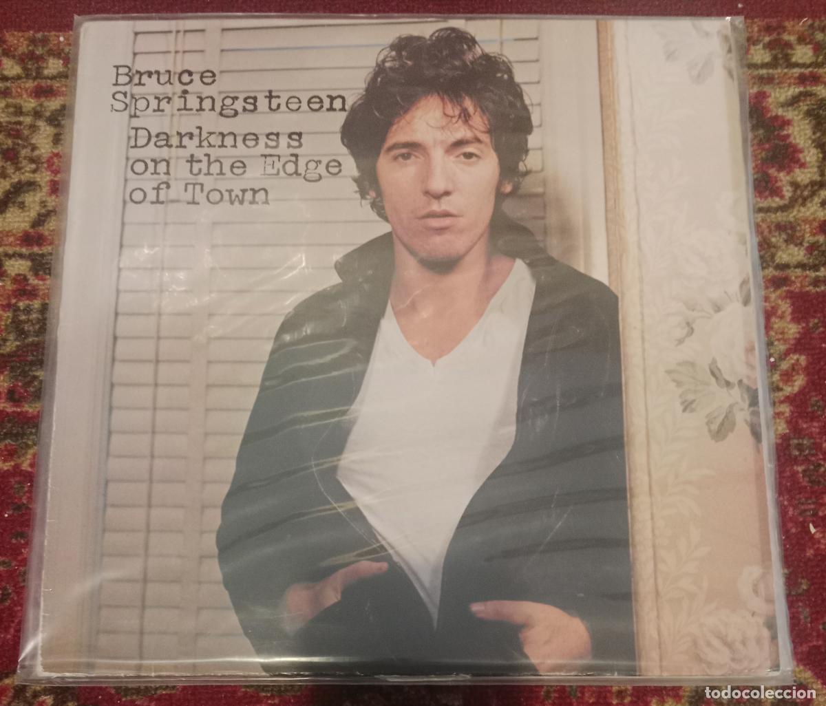 Disques de vinyle: Bruce Springsteen &ndash; Darkness On The Edge Of Town Lp Espa&ntilde;a 1985