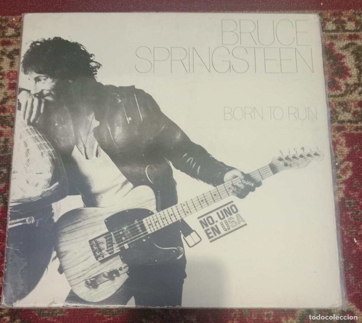 Disques de vinyle: Bruce Springsteen &ndash; Born To Run Lp Espa&ntilde;a 1981