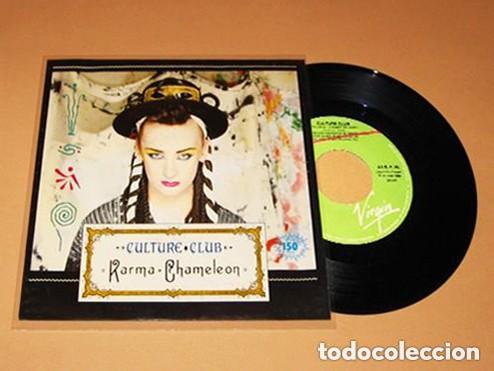 Discos de vinilo: CULTURE CLUB - KARMA CHAMELEON - SINGLE - 1983 - SPAIN