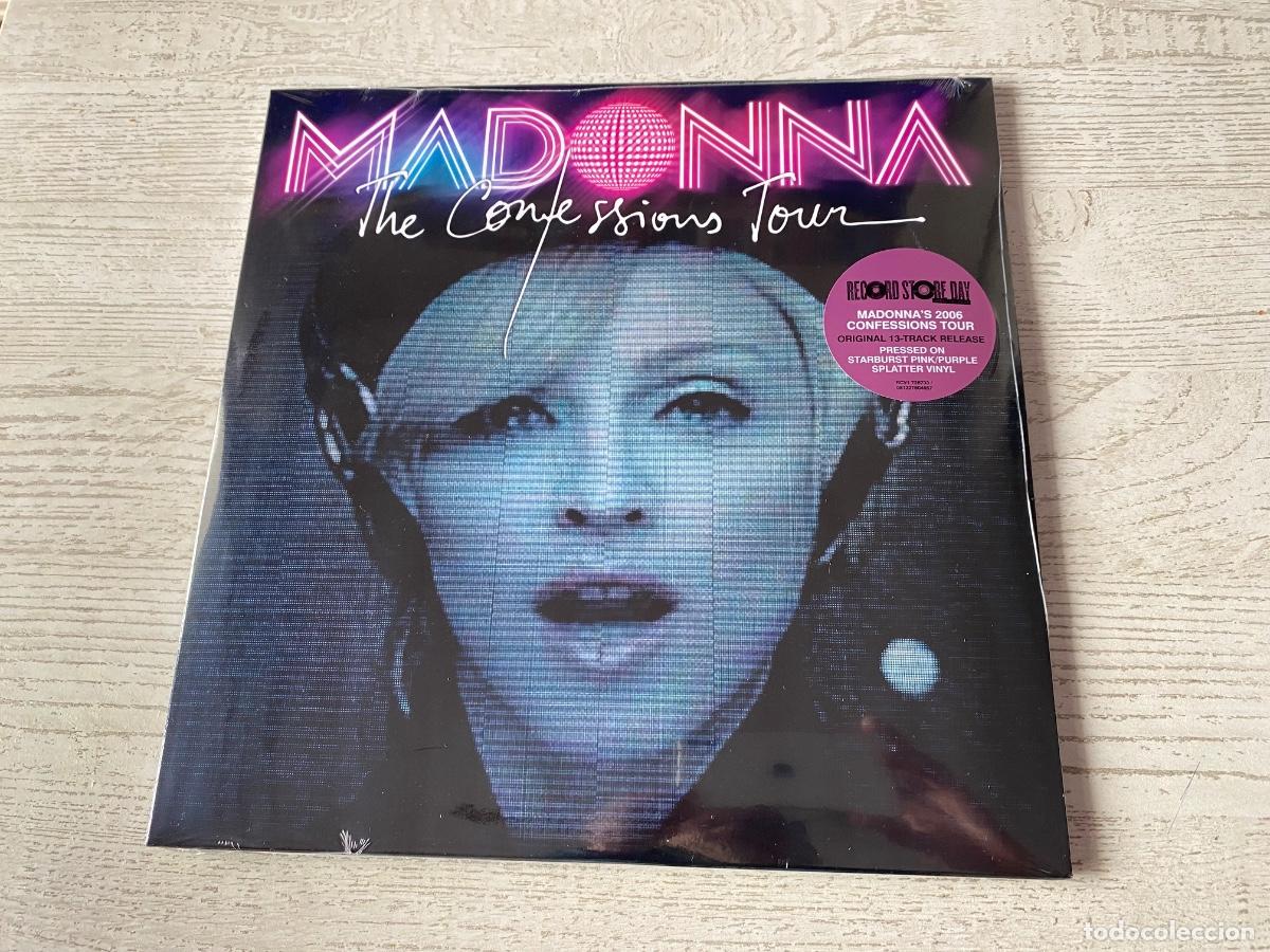 Discos de vinilo: VINILO NUEVO MADONNA - THE CONFESSIONS TOUR Starburst Pink/Purple Splatter RSD 2026