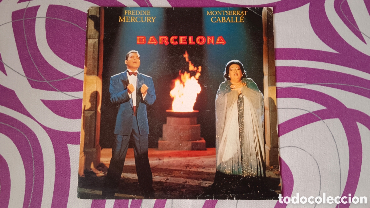 Discos de vinilo: Freddie Mercury &amp; Montserrat Caball&eacute; &ndash; Barcelona PROMO