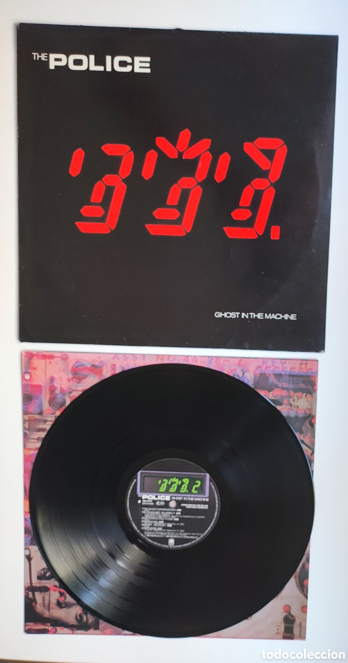 Discos de vinilo: 1981 LP - THE POLICE / GHOST IN THE MACHINE - A&M RECORDS 1981 (AMLK 63730) HOLLAND / CON ENCARTE