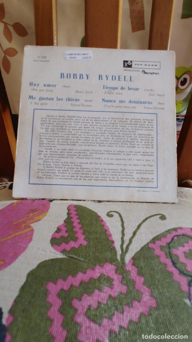 Discos de vinilo: BOBBY RYDELL-EP HAY AMOR +3 - Foto 2