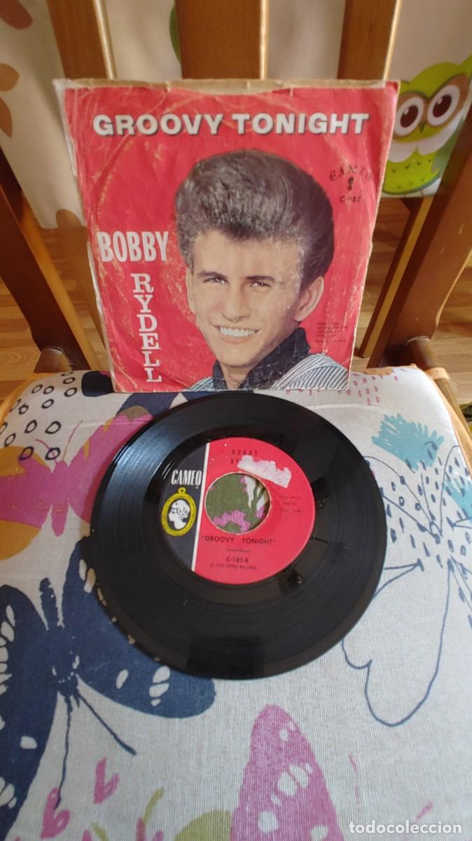 Discos de vinilo: BOBBY RYDELL-SINGLE GROOVY TONIGHT