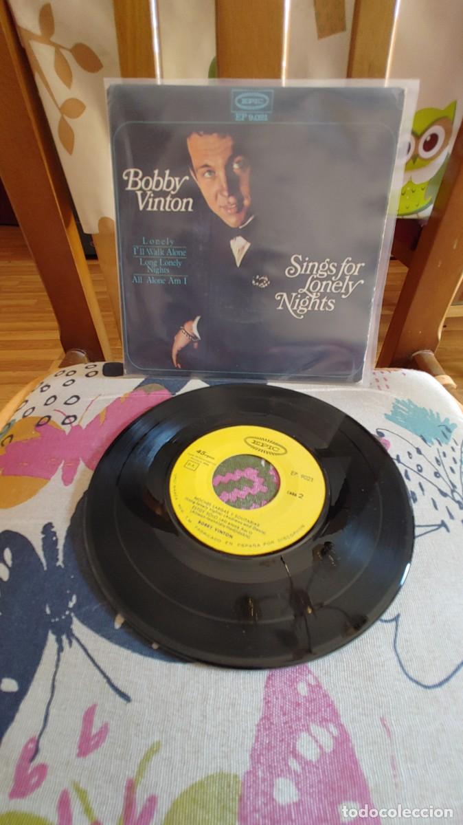 Discos de vinilo: BOBBY VINTON-EP SINGS FOR LONELY NIGHTS-NUEVO
