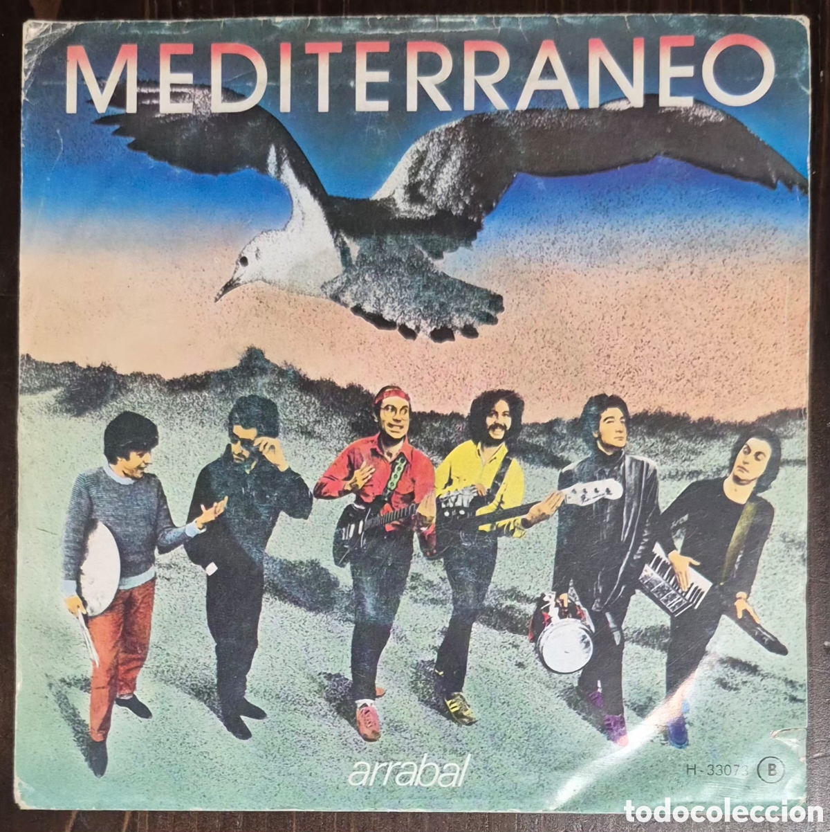 Discos de vinilo: SINGLE - MEDITERRANEO - ARRABAL - 1982 ESPA&Ntilde;A (PROMO)
