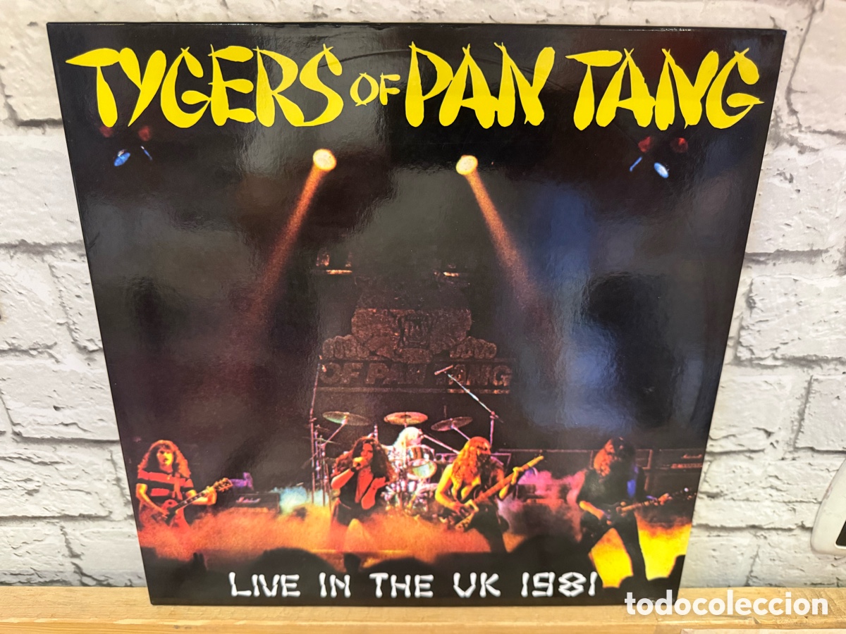 Discos de vinilo: Tygers Of Pan Tang&nbsp;&ndash;&nbsp;Live In The Uk 1981. Lp vinilo nuevo