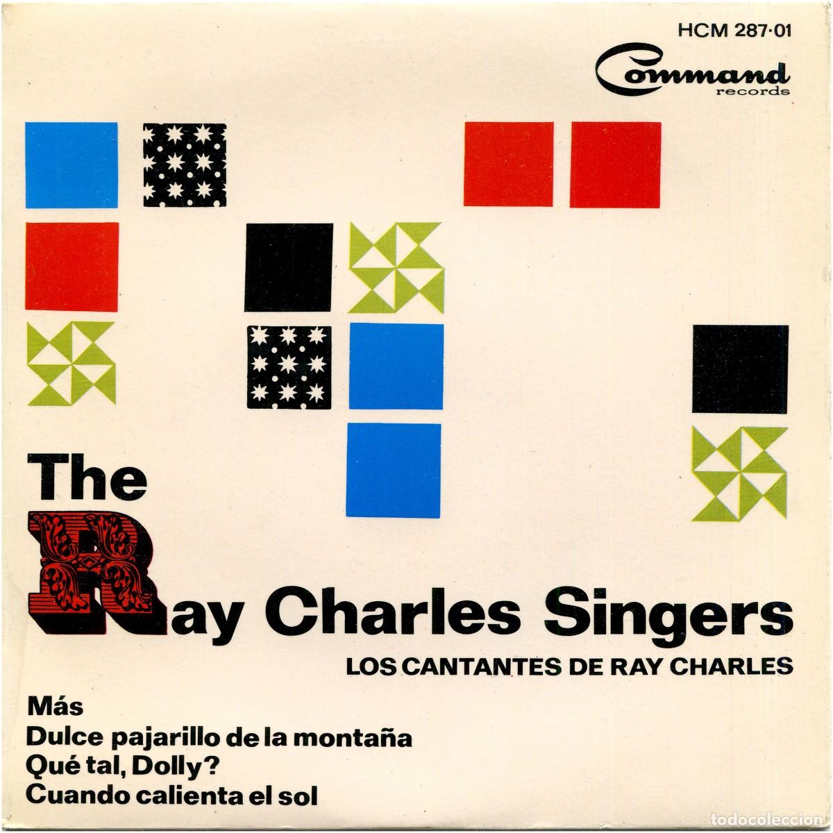 Discos de vinilo: The Ray Charles Singers (Los Cantantes De Ray Charles) - M&aacute;s - EP Spain 1964 - Command - EX/EX