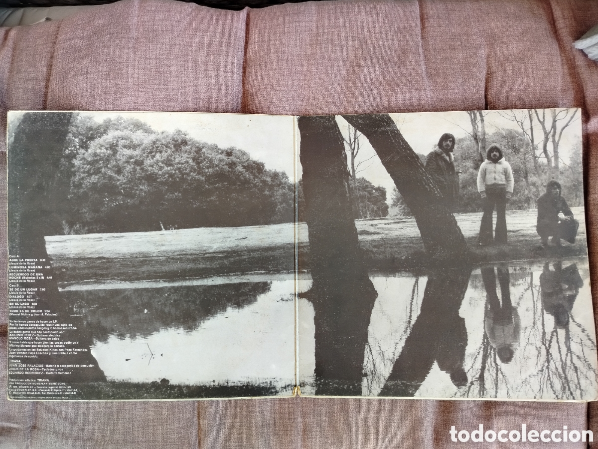 Discos de vinilo: Triana LP El Patio 1975 - Foto 3