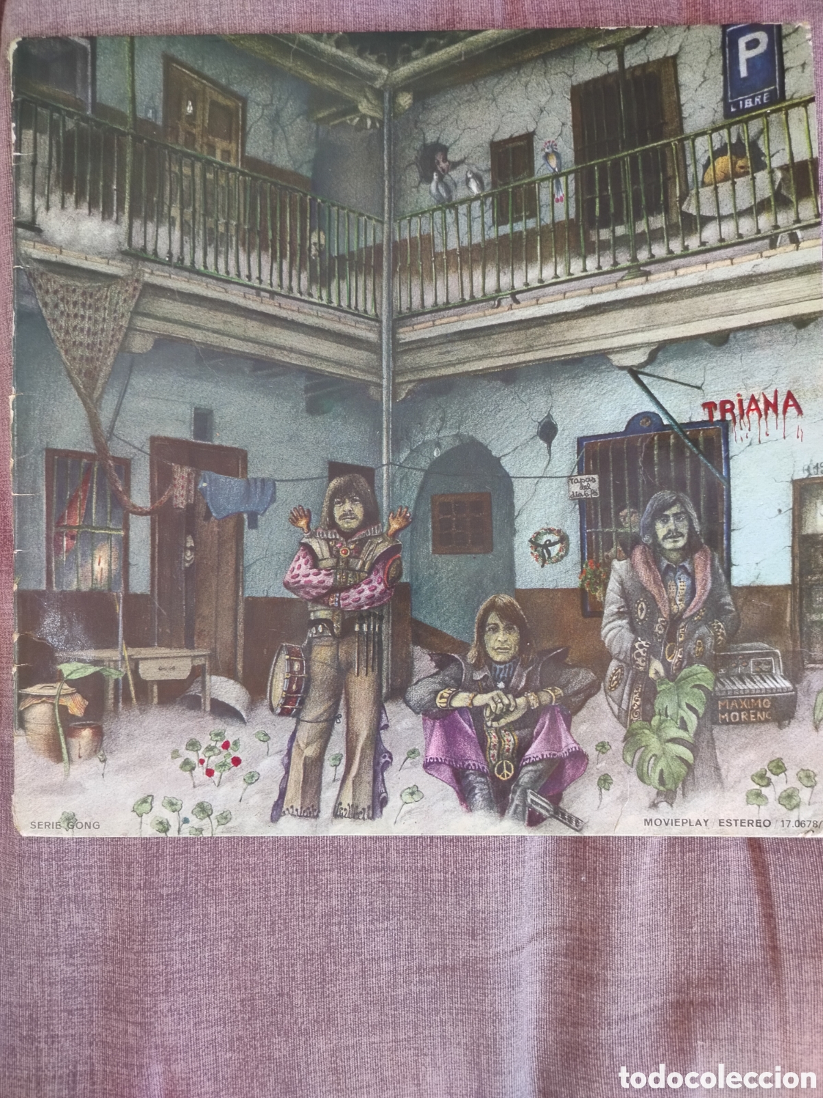 Discos de vinilo: Triana LP El Patio 1975 - Foto 1