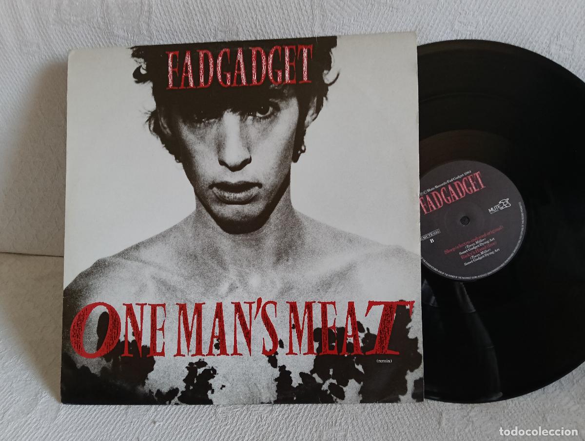 Discos de vinilo: FADGADGET One Man's Meat Maxi Import UK Excelente estado.Ver titulos y dem&aacute;s informaci&oacute;n en fotos.P