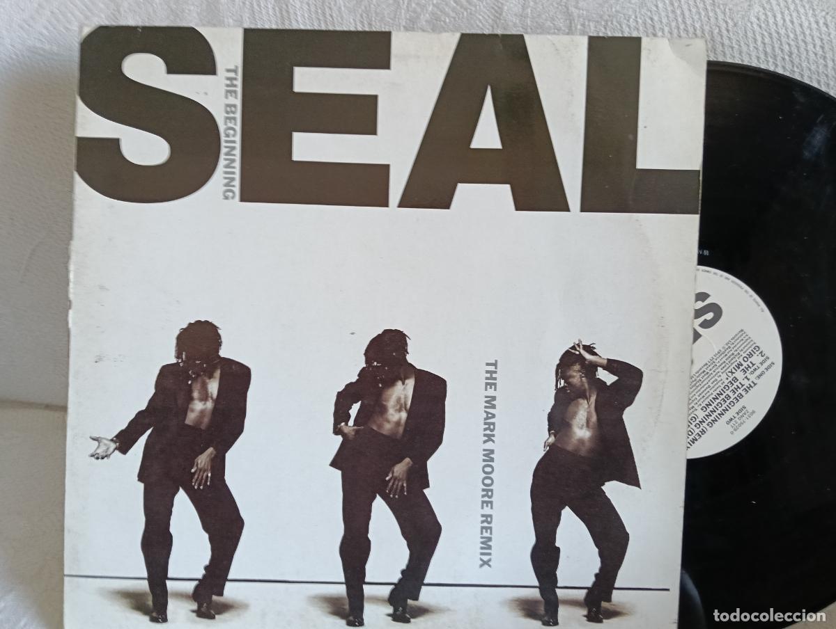 Discos de vinilo: SEAL The Beginning Maxi Bueno Uso .Ver titulos y dem&aacute;s informaci&oacute;n en fotos.Pedido m&iacute;nimo 9,00 euros