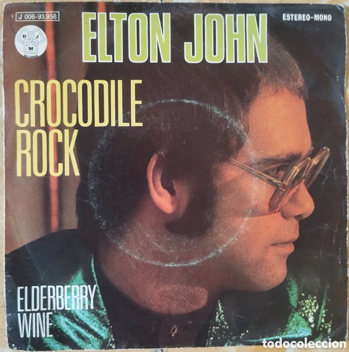 Dischi in vinile: Elton John - Crocodile Rock - single