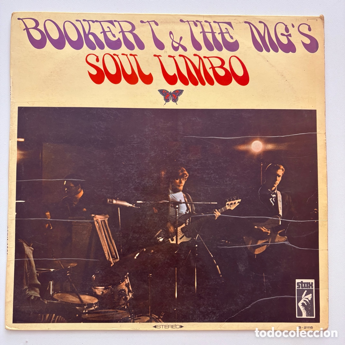 Discos de vinilo: lp Booker T & The MG's &lrm;&ndash; Soul Limbo edicion espa&ntilde;ola de 1969