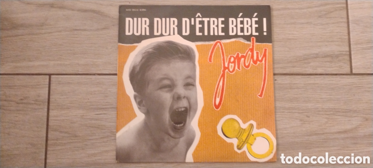 Discos de vinilo: JORDY-DUR DUR D'&Ecirc;TRE B&Eacute;B&Eacute;!-MAXI-CBS&bull;SONY/SPAIN-IB