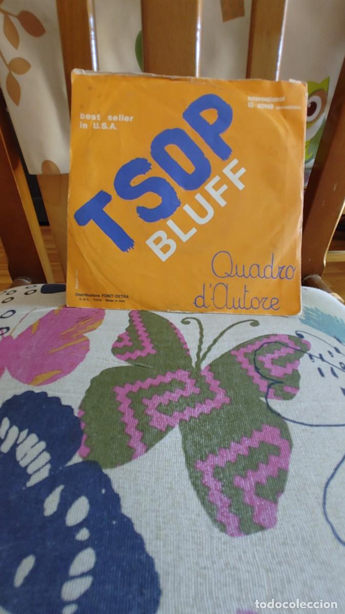 Discos de vinilo: BLUFF-SINGLE QUADRO DAUTORE - Foto 2