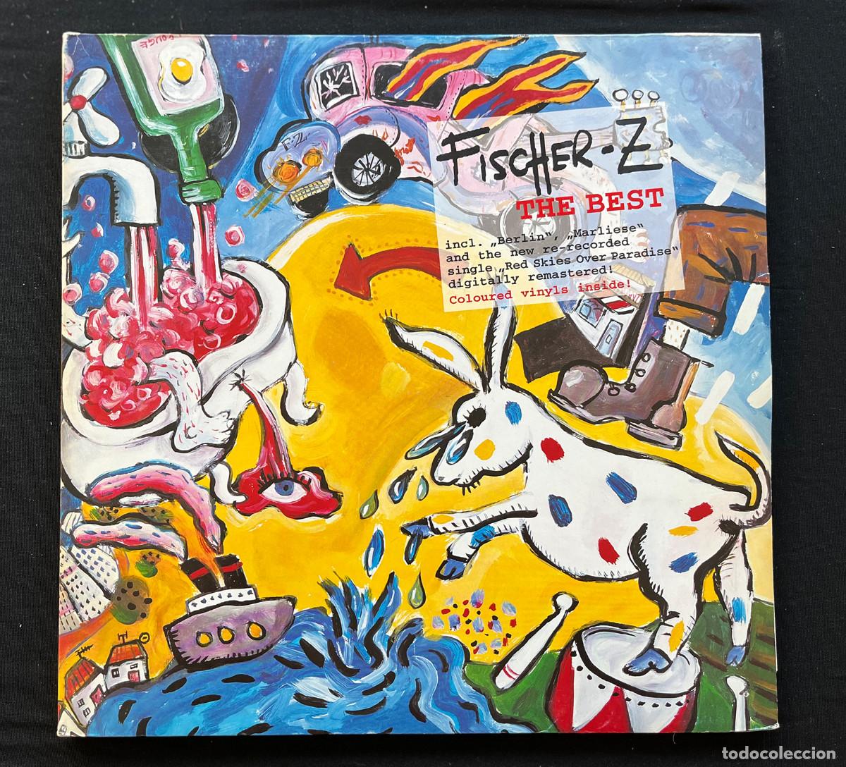 Discos de vinilo: DOBLE LP EN COLORES DE FISCHER-Z THE BEST. EMI. 1995. 724383519019. VG