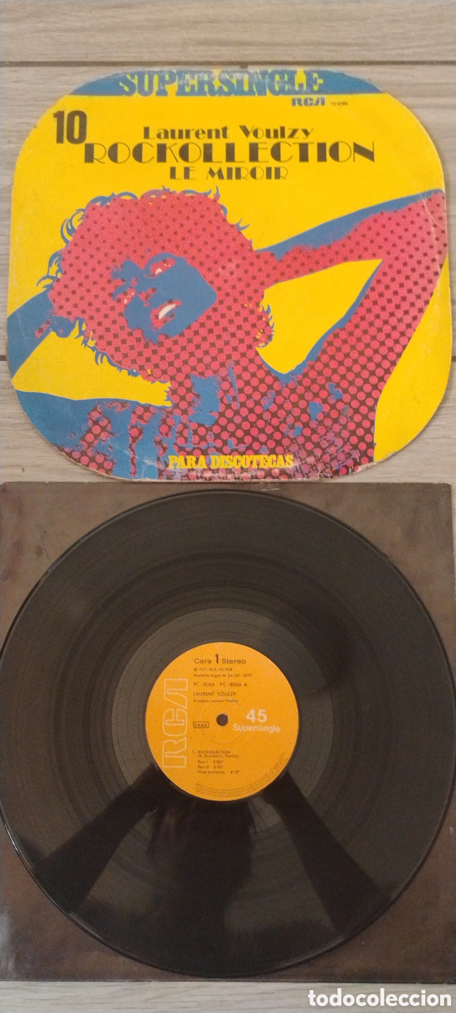 Discos de vinilo: LAURENT VOULZY-ROCKCOLLECTION 10-MAXI-RCA/SPAIN-IB