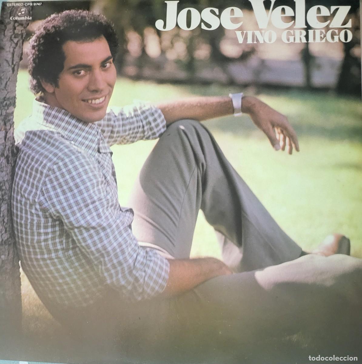 Dischi in vinile: Jose Velez Lp sello Columbia editado en Espa&ntilde;a a&ntilde;o 1976...