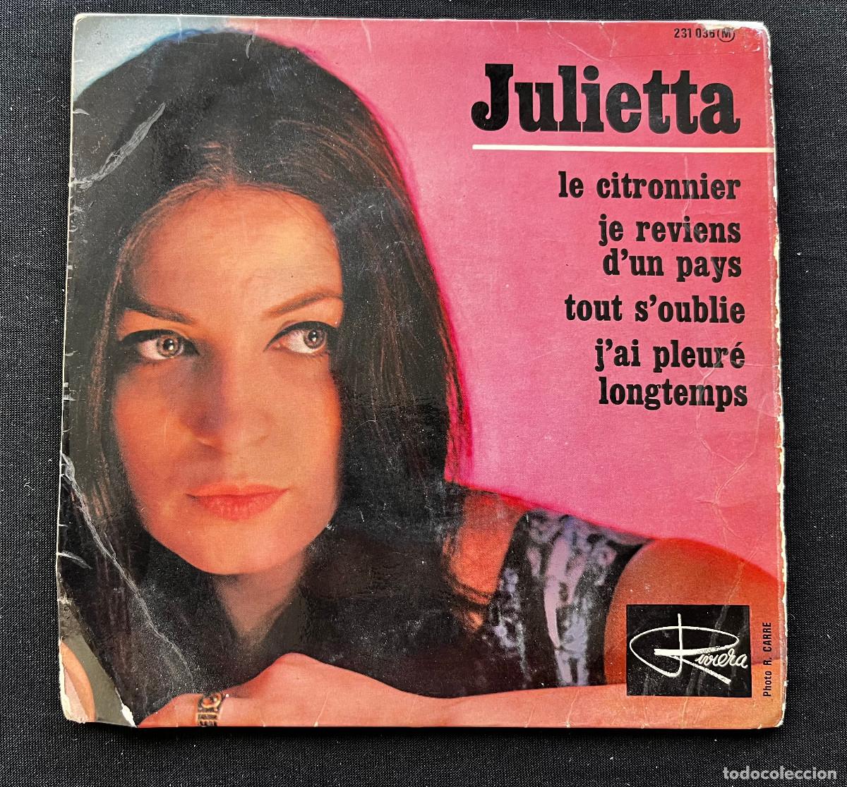 Discos de vinilo: SINGLE 7' JULIETTA. LE CITRONNIER. FR. 231036M. VG. 1964