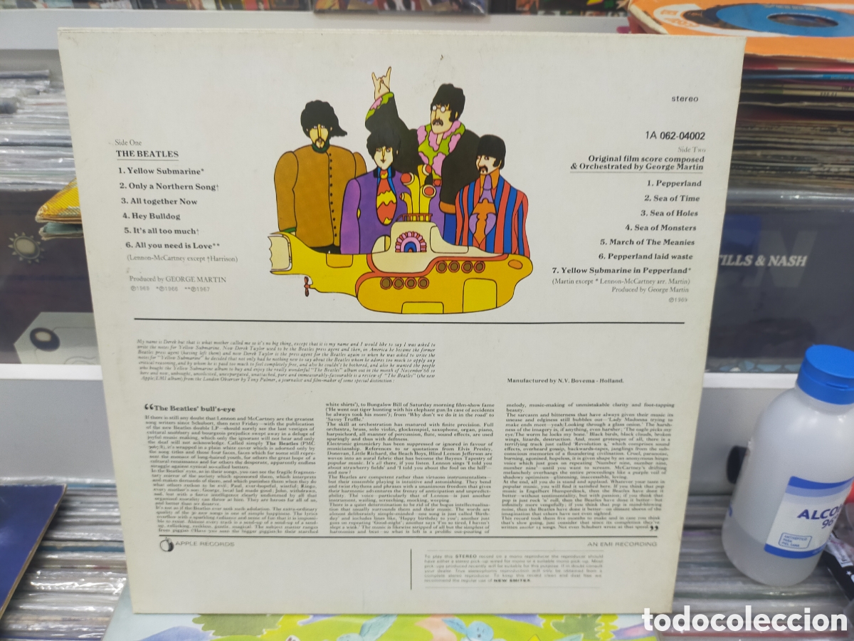 Discos de vinilo: Beatles lp yellow submarine holanda - Foto 2