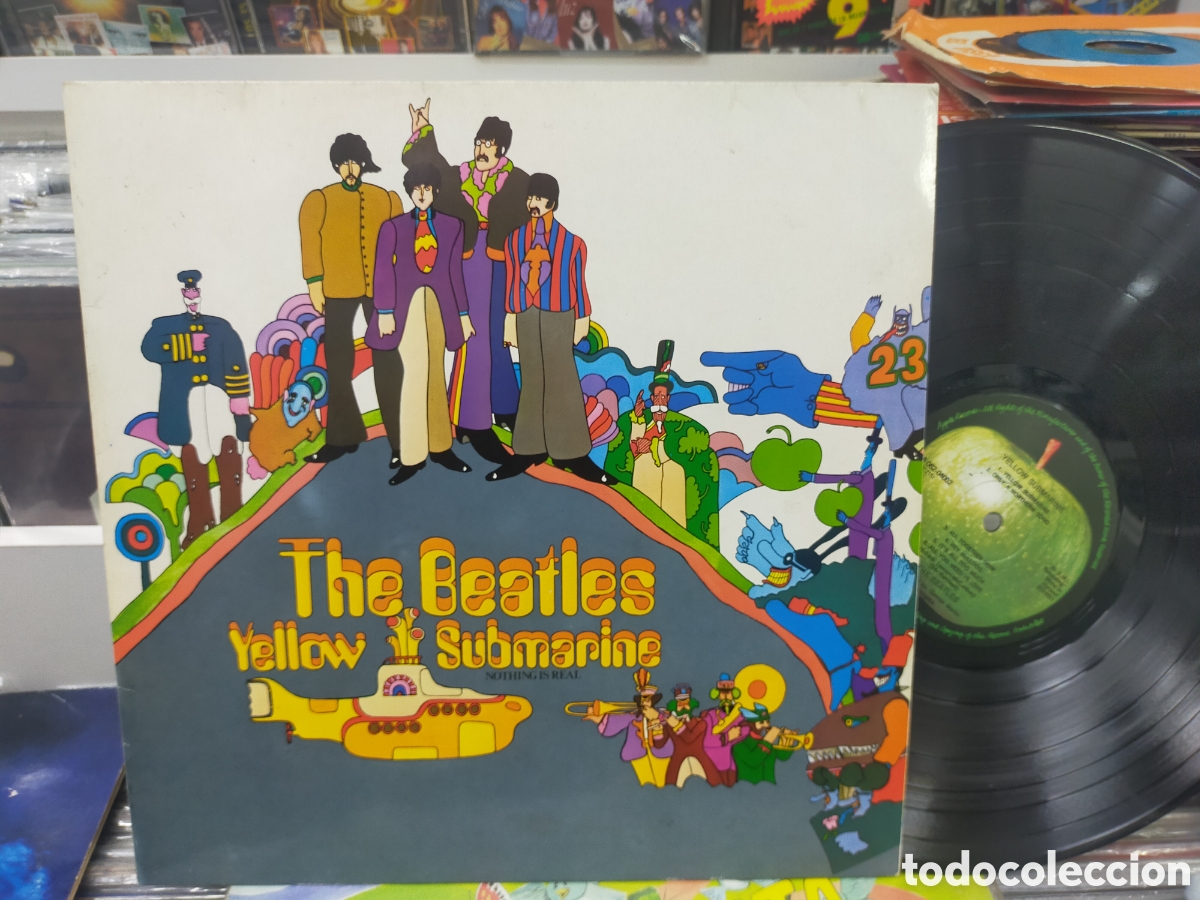 Discos de vinilo: Beatles lp yellow submarine holanda