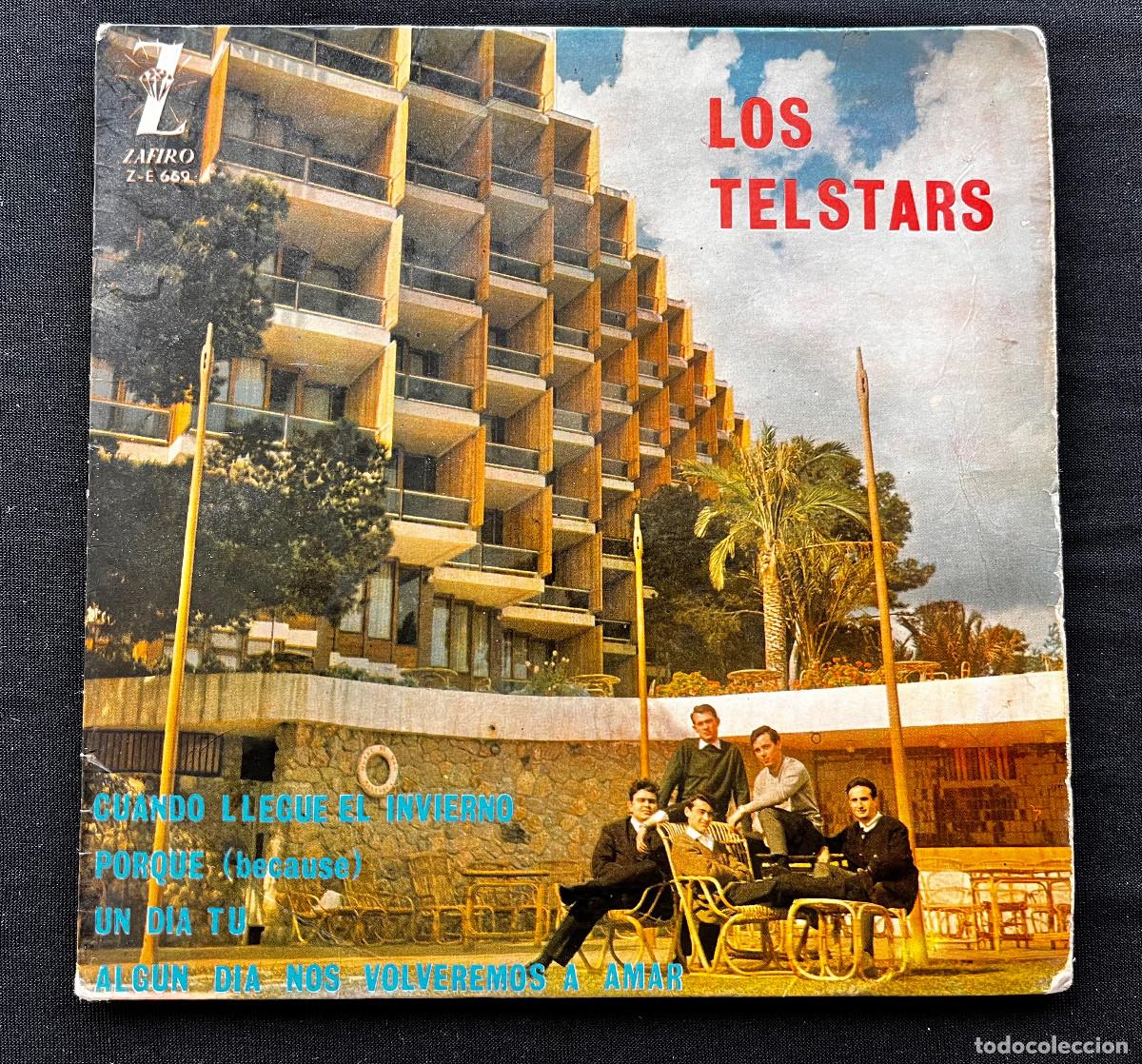 Discos de vinilo: SINGLE 7' LOS TELSTARS. CUANDO LLEGUE EL INVIERNO. ZAFIRO. Z-E669. VG. FIRMADO. 1965
