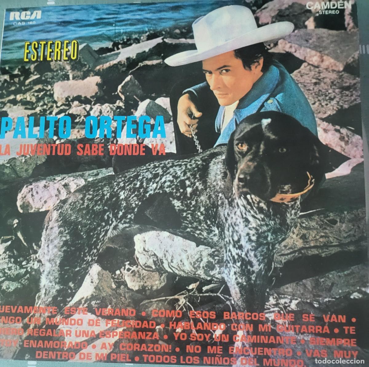 Discos de vinilo: Palito Ortega Lp sello RCA Camden editado en Espa&ntilde;a a&ntilde;o 1970...