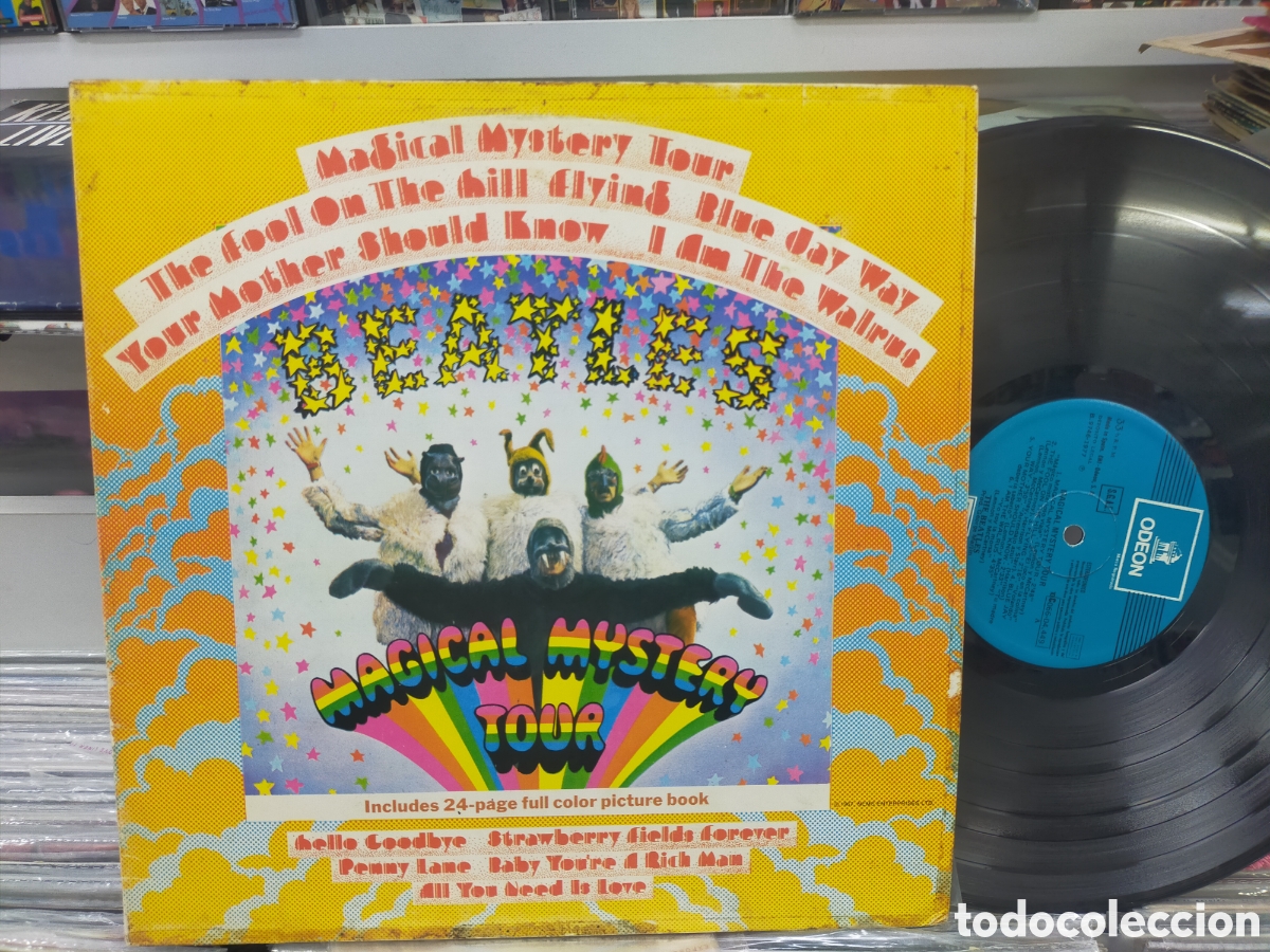 Discos de vinilo: Beatles lp magical mystery tour Espa&ntilde;a 1977 sin libreto