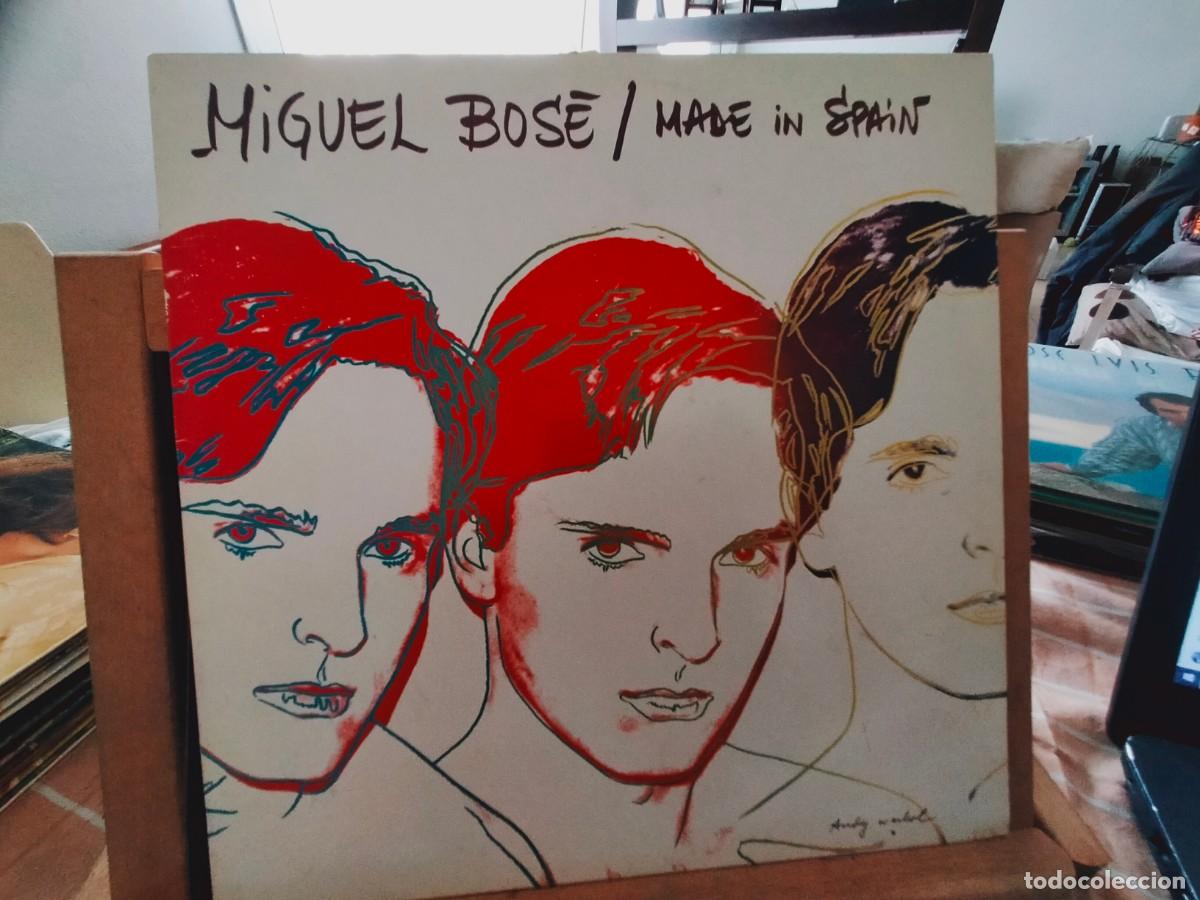 Discos de vinilo: MIGUEL BOS&Eacute;. MADE IN SPAIN. CBS. 10 TEMAS. VER DESCRIPCI&Oacute;N. 1983