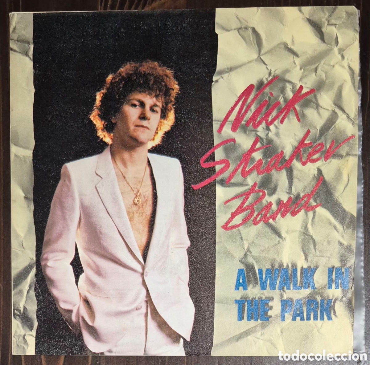 Discos de vinilo: SINGLE - NICK STRAKER NAND - A WALK IN THE PARK - 1980 ESPA&Ntilde;A