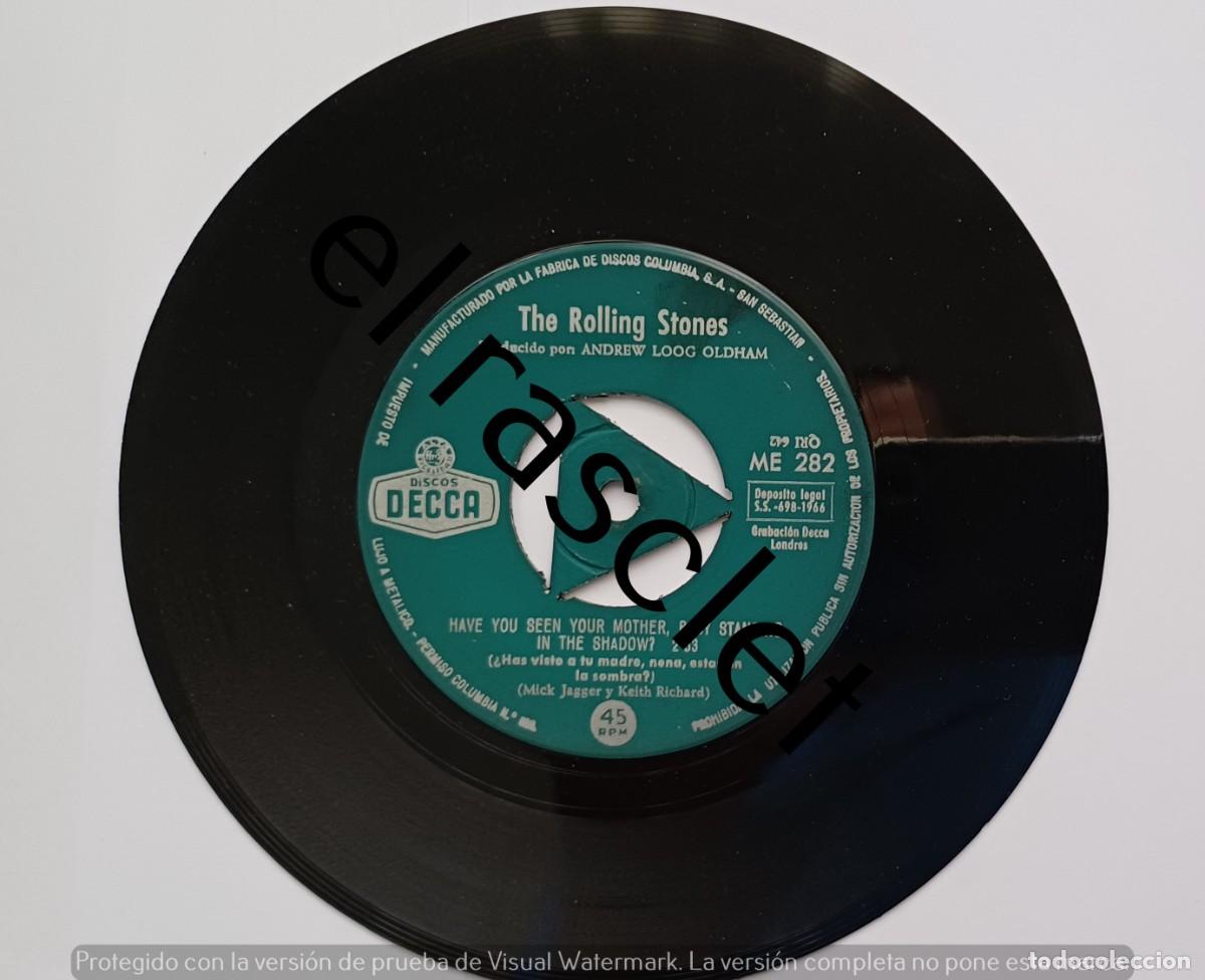 Discos de vinilo: MAGNIFICO SINGLE DE - THE - ROLLING- STONES - - Foto 3