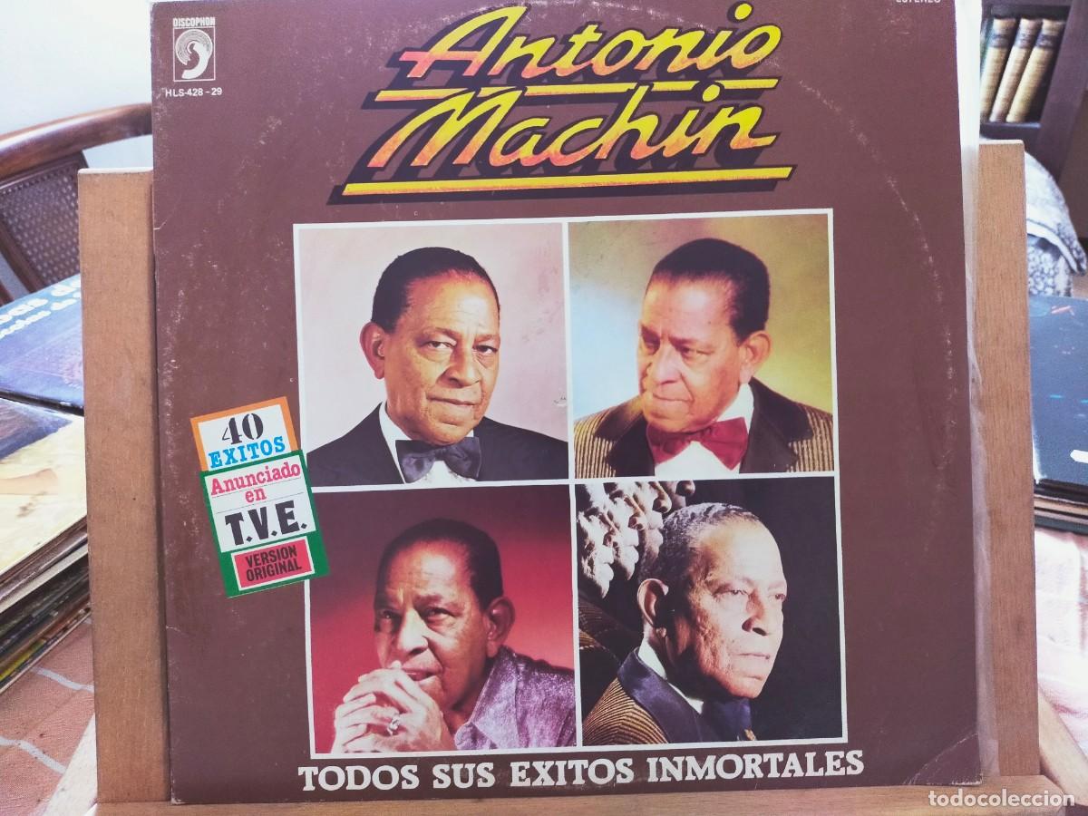 Discos de vinilo: ANTONIO MACH&Iacute;N TODOS SUS &Eacute;XITOS INMORTALES. 40 &Eacute;XITOS. DOBLE &Aacute;LBUM. VER DESCRIPCI&Oacute;N. 1981