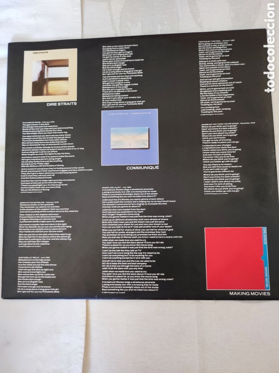 Discos de vinilo: DIRE STRAITS - MONEY FOR NOTHING - Foto 3
