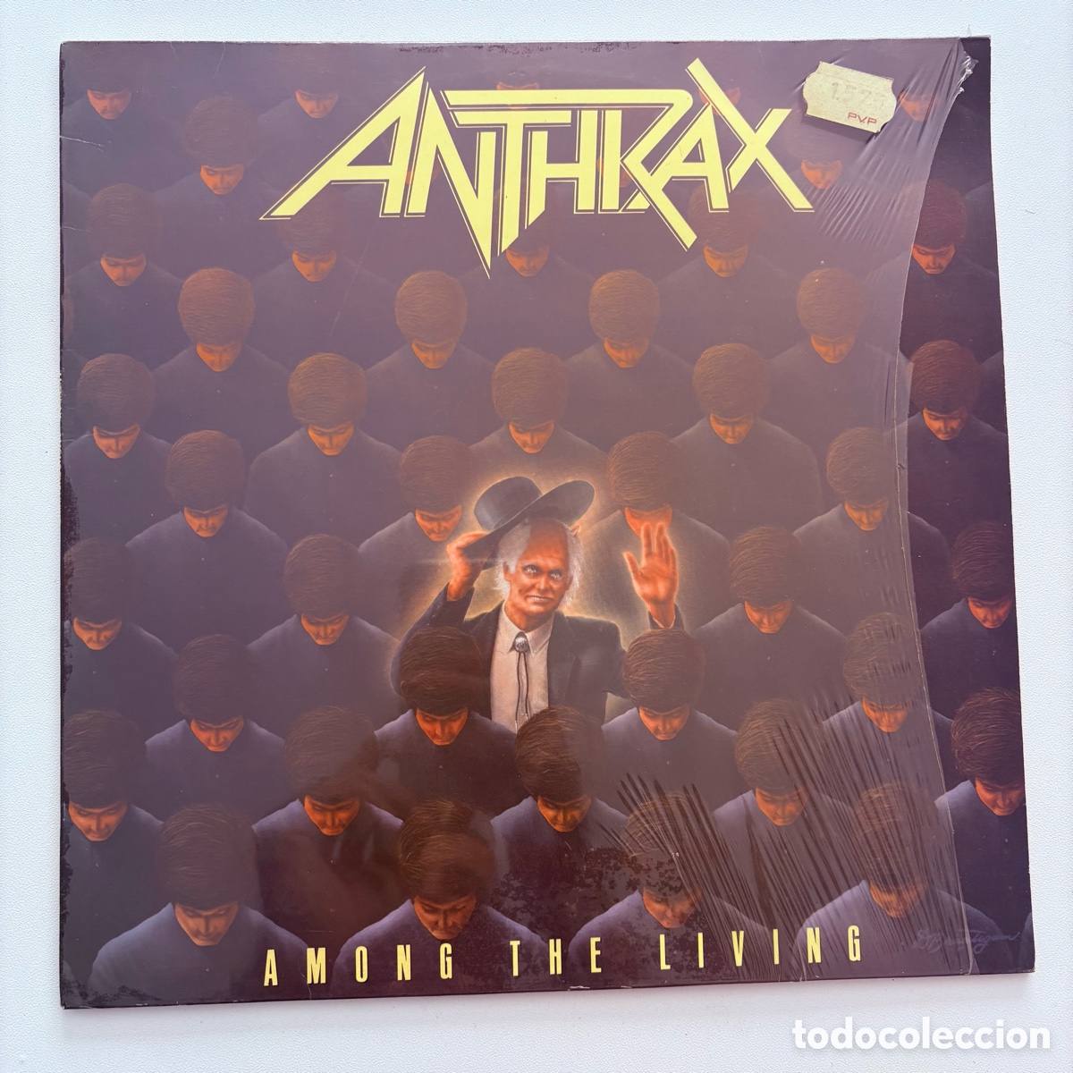 Discos de vinilo: lp Anthrax &lrm;&ndash; Among The Living edicion espa&ntilde;ola