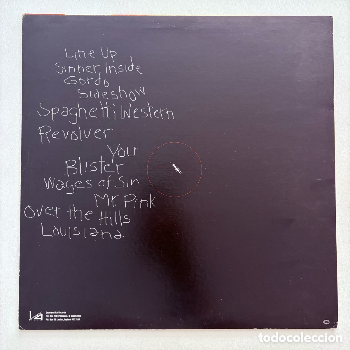 Discos de vinilo: lp Pegboy &ndash; Earwig de 1994 - Foto 2