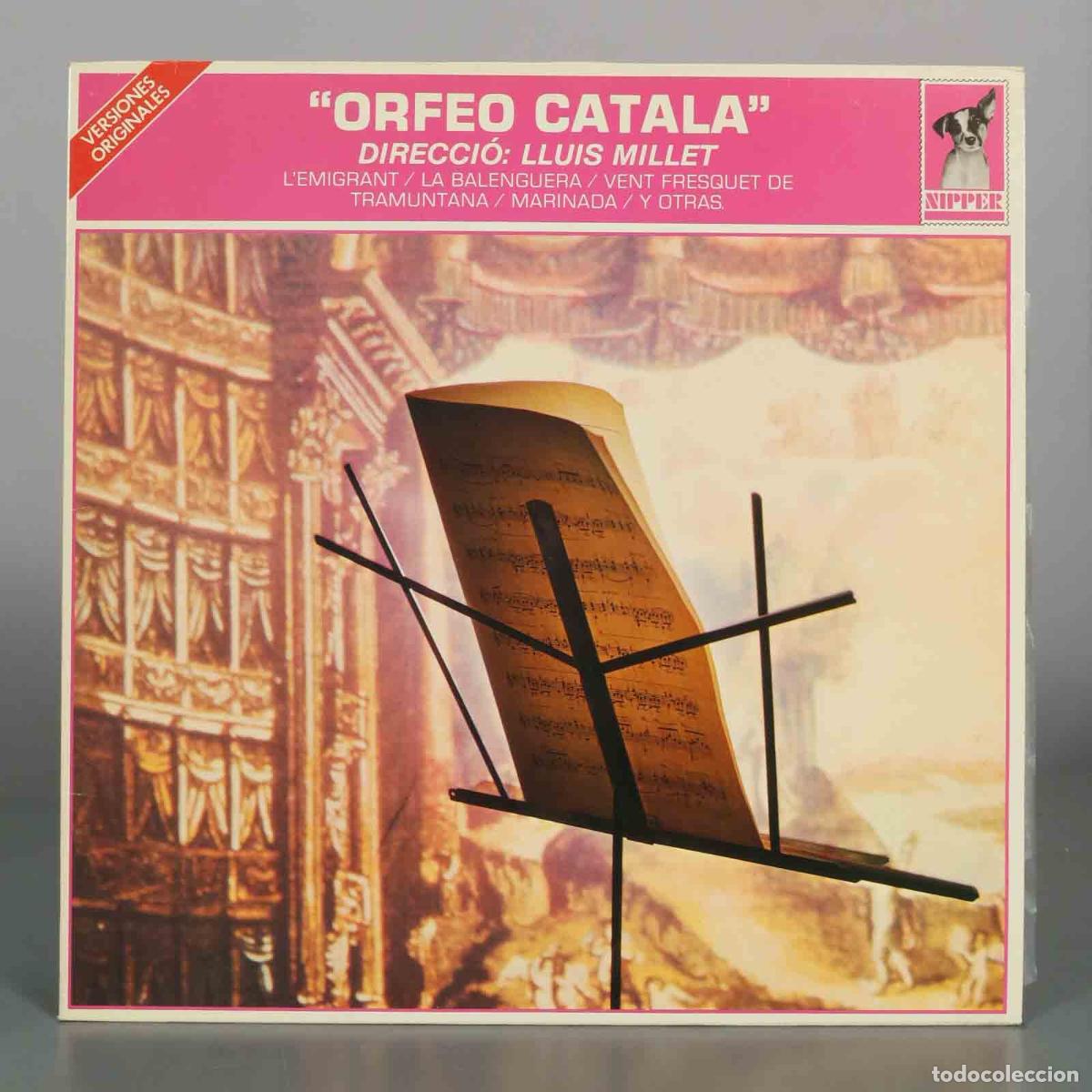Discos de vinilo: LP. orfeo catala. millet.
