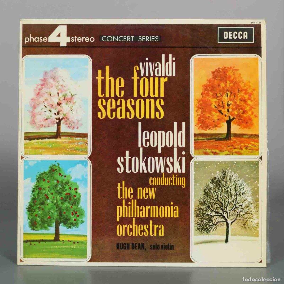Discos de vinilo: LP. Vivaldi: The Four Seasons - Antonio Vivaldi, Leopold Stokowski Conducting The New Philharmonia