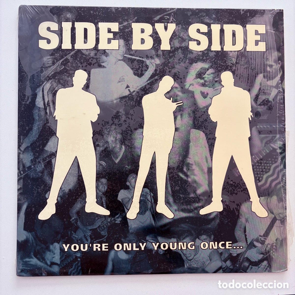 Discos de vinilo: lp Side By Side You're Only Young Once... de 1997 nyhc hardcore