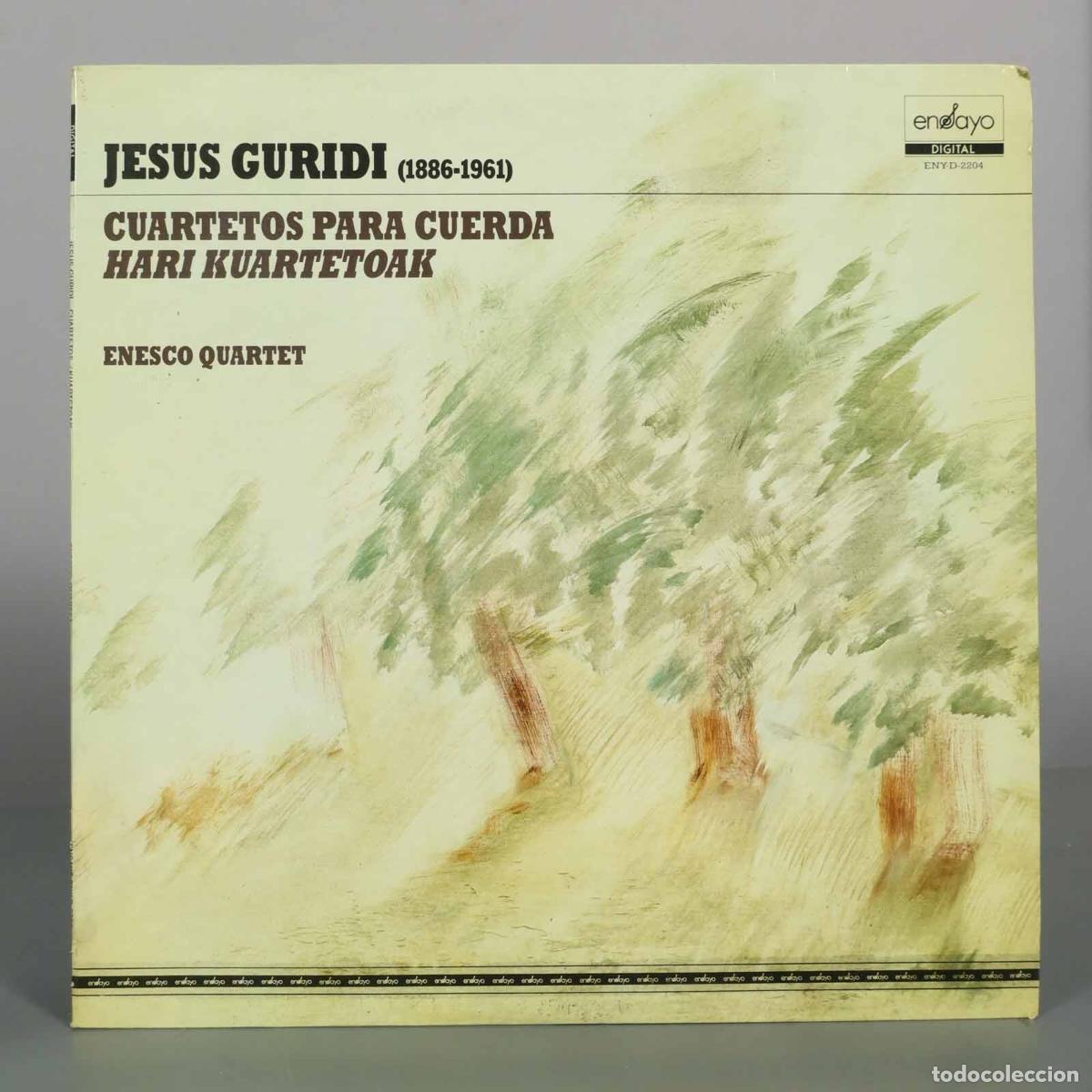 Discos de vinilo: LP. Cuartetos para cuerda / String Quartets - Jes&uacute;s Guridi, Enesco Quartet - Foto 1