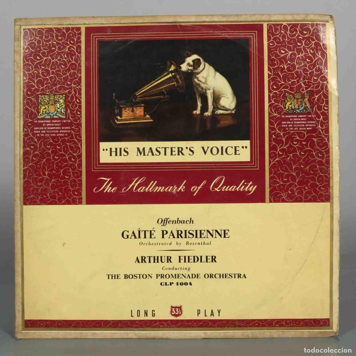 Discos de vinilo: LP. J.Offenbach - Gaite Parisienne - Arthur Fiedler, The Boston Promenade Orchestra