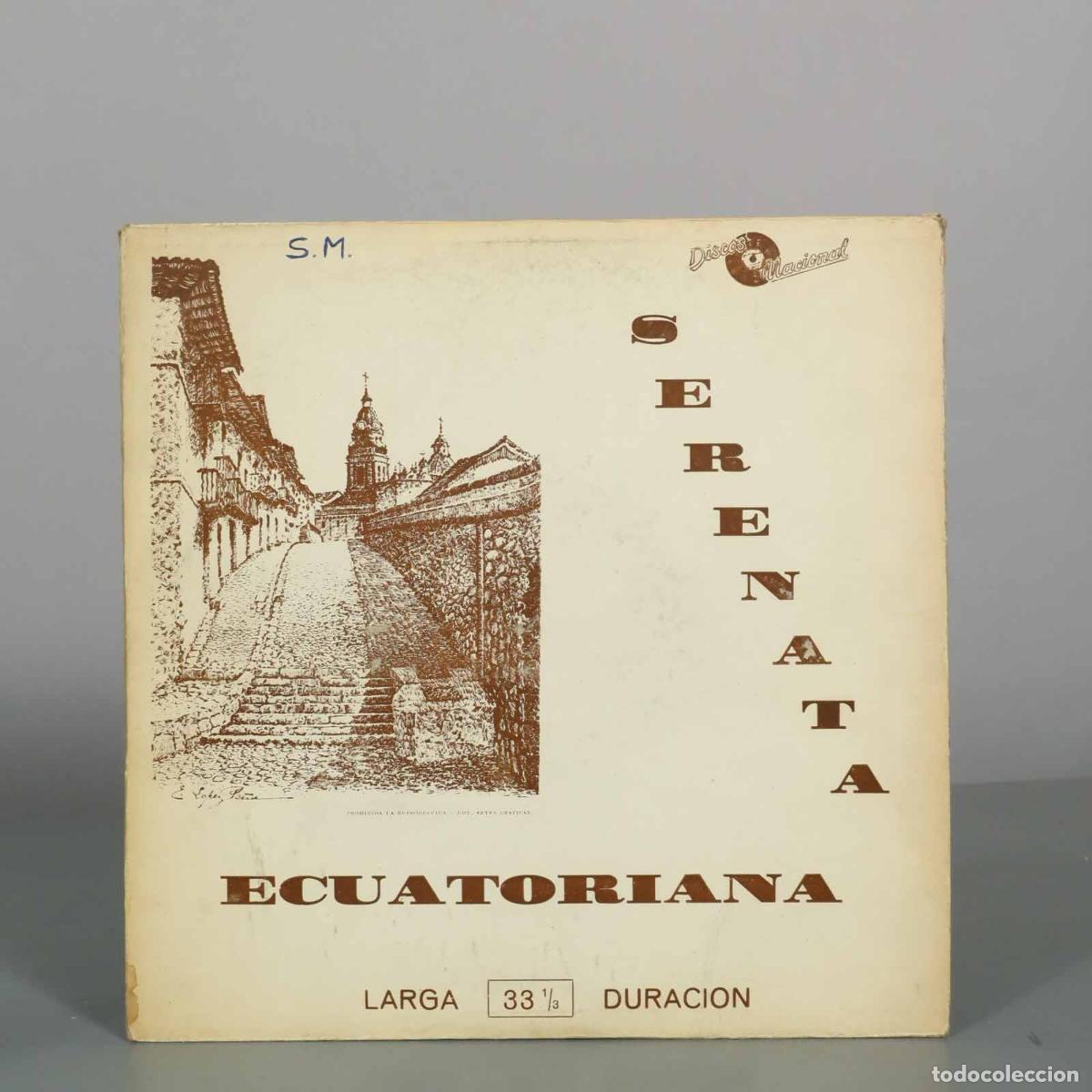 Discos de vinilo: LP. Serenata Ecuatoriana - D&uacute;o Ben&iacute;tez-Valencia