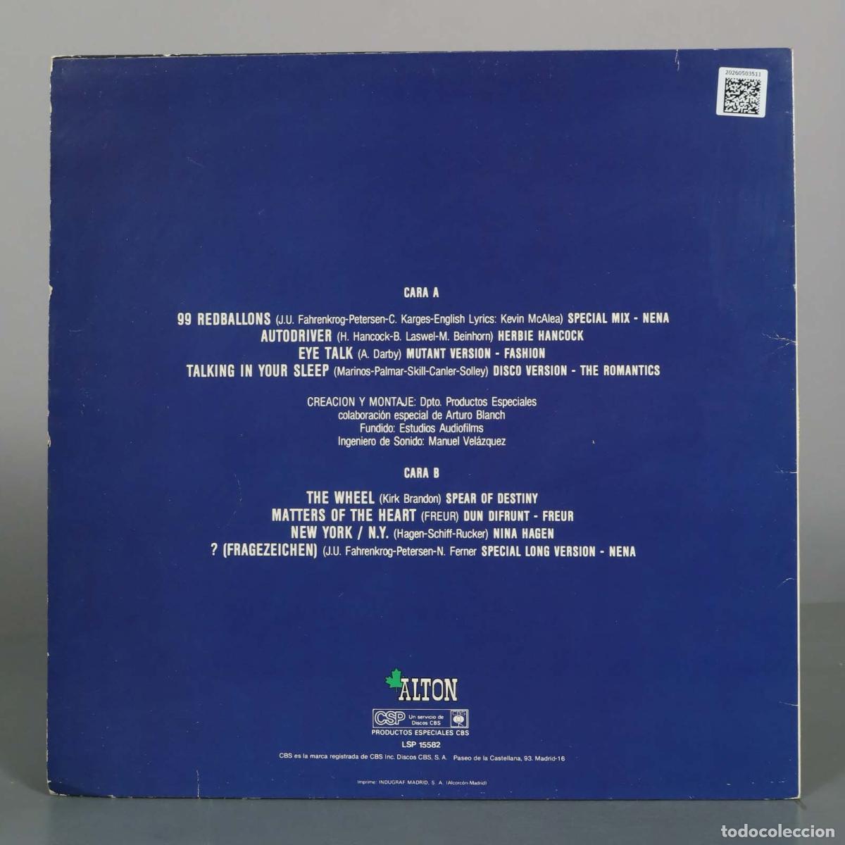 Discos de vinilo: LP. Alton - Que hable tu cuerpo - Foto 2