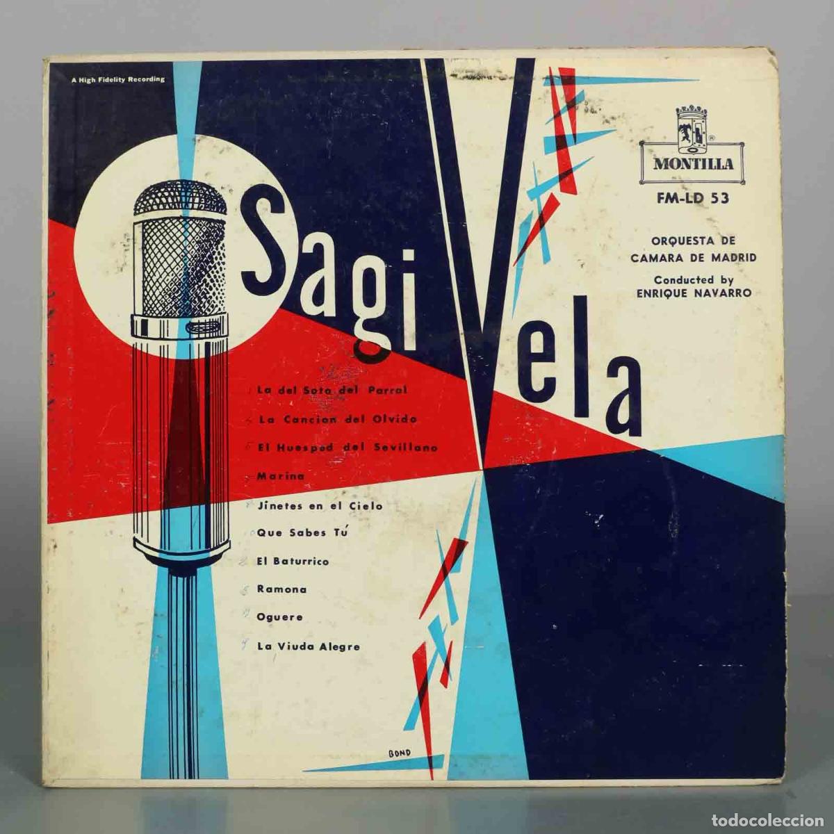 Discos de vinilo: LP. Creaciones de Luis Sagi Vela - Luis Sagi Vela, Enrique Navarro, Orquesta de C&aacute;mara de Madrid