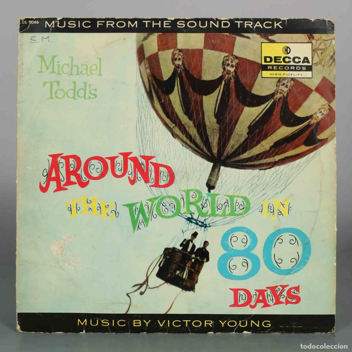 Discos de vinilo: LP. Around the World in 80 Days - Victor Young, Michael Todd