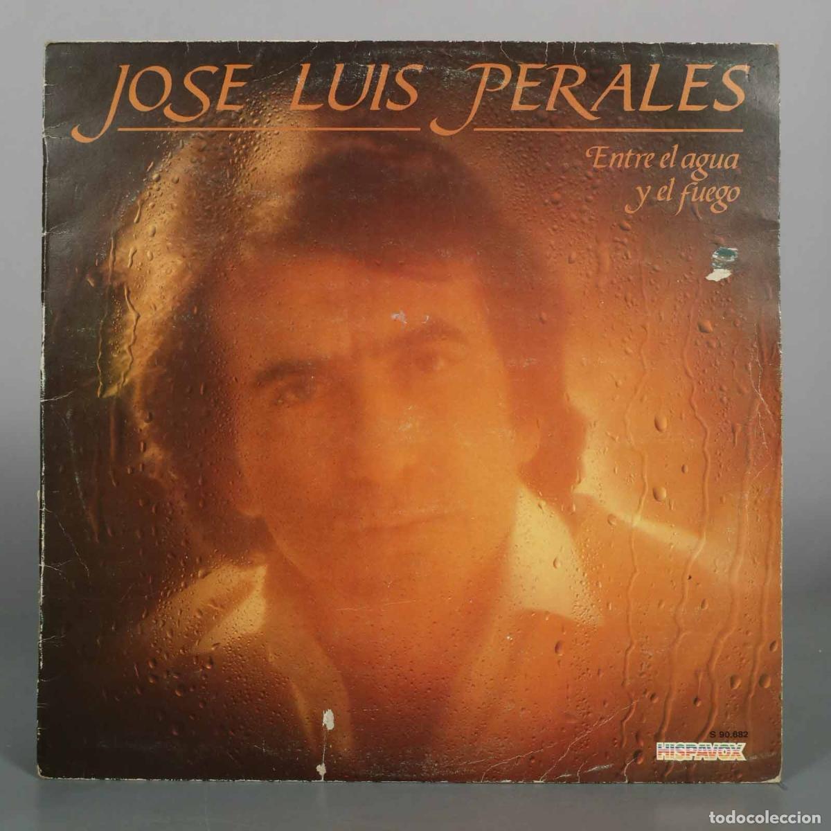 Discos de vinilo: LP. Entre el agua y el fuego - Jos&eacute; Luis Perales
