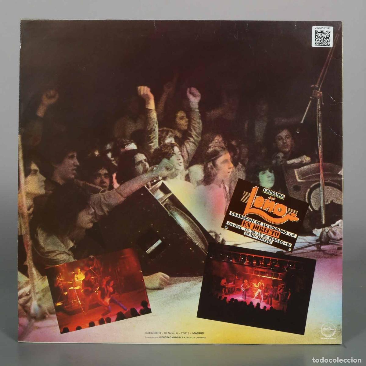 Discos de vinilo: LP. En Directo - Le&ntilde;o - Foto 2